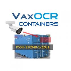 Vaxtor VAX-CONT-ISO VaxOCR Container ISO 6346, Logiciel de…