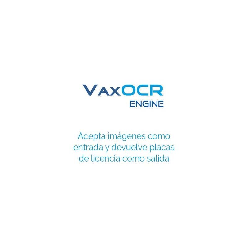 Vaxtor VAX-OCR-ENG Moteur VaxOCR, accepte les images en entrée…