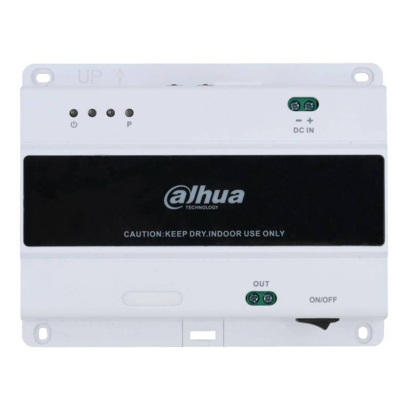 Dahua VTNS1001B-2 Switch 1 puerto 2-hilos para VTO Dahua, 48Vdc…