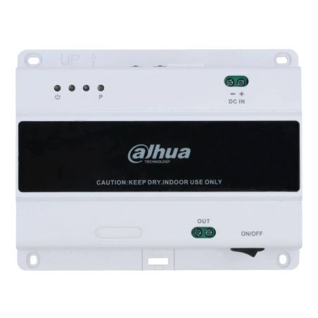 Dahua VTNS1001B-2-A Switch 1 port 2 fils pour VTO Dahua, 48Vdc…