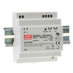 Mean well DR-60-12 Switching Power Supply for DIN Rail 54W 12VDC…