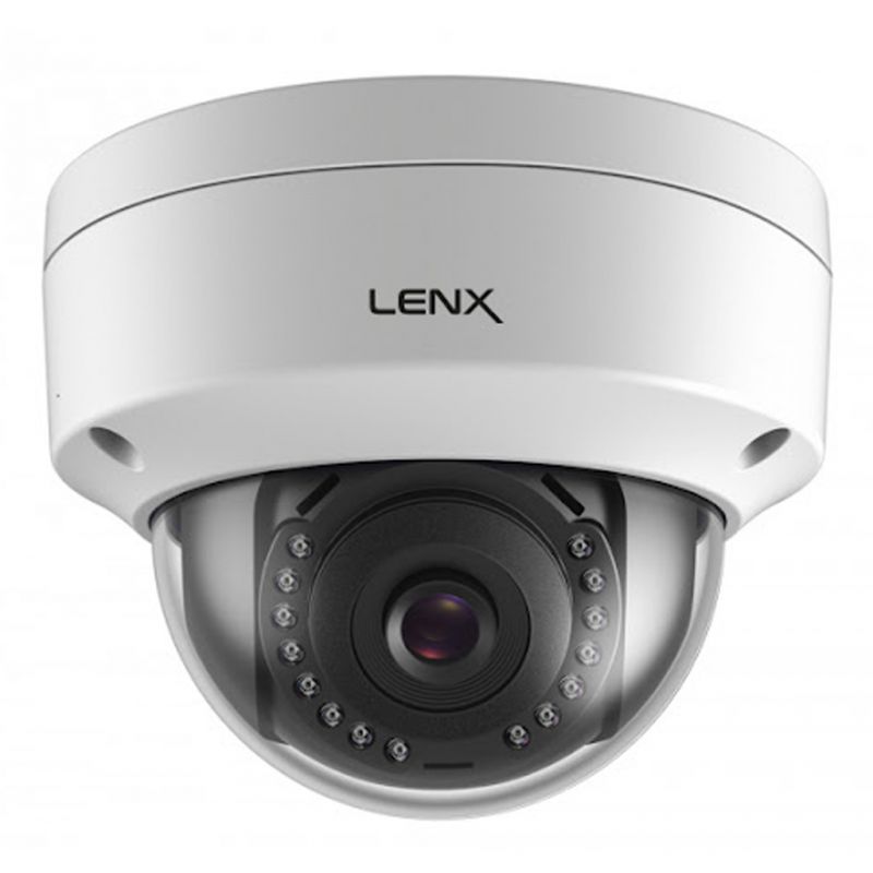Lenx LX-IP-D4AIR40 Dome IP H265 4MP WDR 3DNR IR30m 4mm IP67 IK10…