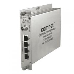 Comnet CLFE4EOC Ethernet de quatro canais sobre coaxial com IEEE…