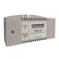 Comnet CNGE1IPS Injecteur industriel 1 port Gigabit PoE+…