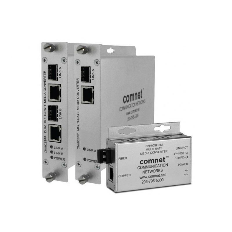 Comnet CNMCSFP-M Mini convertisseur de média Ethernet…