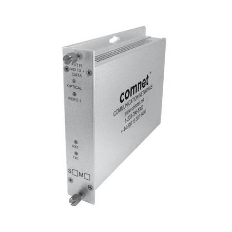 Comnet FVR15M2 Video Receiver / Data Transmitter, RS232, 2FO MM