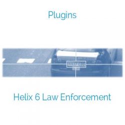 Vaxtor HELIX-PLG-SAN Law Enforcement Plug-in, Composant de Helix…