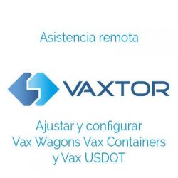 Vaxtor RCON-VOCR Remote assistance to adjust and configure Vax…