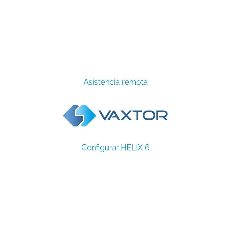 Vaxtor RCONF-HELIX Asistencia remota para configurar HELIX 6