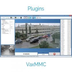 Vaxtor VALPR-PLG-MMC Plug-in VaxMMC, Componente do PC VaxALPR…