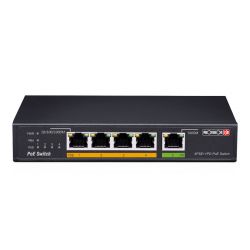 Provision PoES-0460G+1G(HPD) 4+1 Port Giga Powered Device PoE…