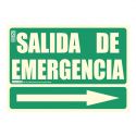 Implaser EV221N-A4 Emergency exit sign with right arrow 21x29.7cm