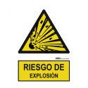 Implaser AD02-A4 Risk of explosion sign 29.7x21cm