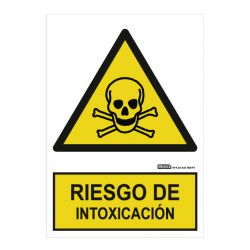 Implaser AD03-A4 Risk of poisoning sign 29.7x21cm