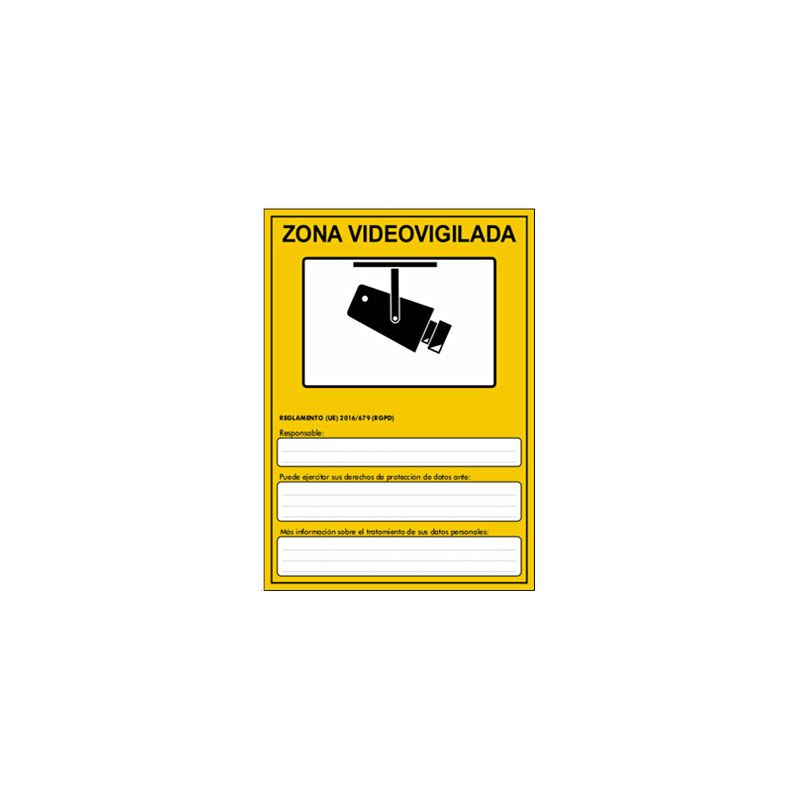 Implaser AD30-A5 Placa para RGPD em PVC Genérico ESP Tamanho A5