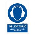Implaser OB16-A4 Señal obligatorio uso de protección acústica…