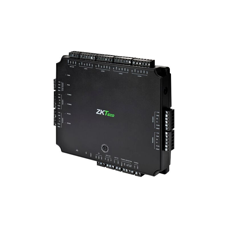 ZK-ATLAS-400 - Controladora de accesos PoE, Acceso por tarjeta o…