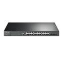 TP-LINK TL-SG3428XMP switch de rede Gerido L2+ Gigabit Ethernet (10/100/1000) Power over Ethernet (PoE) Preto