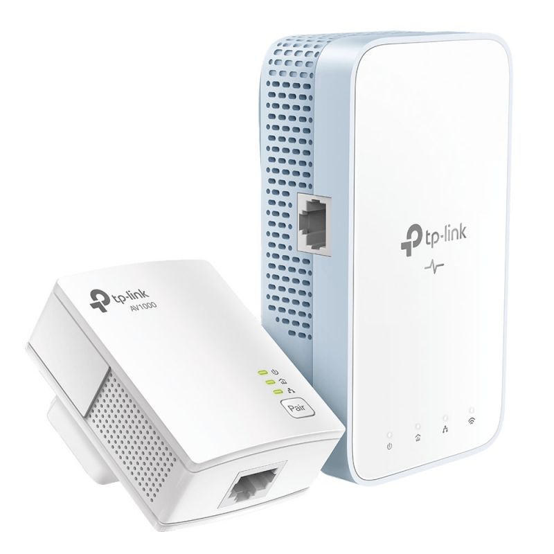 TP-LINK TL-WPA7517 KIT adaptador de rede PowerLine 1000 Mbit/s Ethernet LAN Wi-Fi Branco