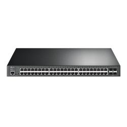 TP-LINK TL-SG3452P switch de rede Gerido L2/L2+ Gigabit Ethernet (10/100/1000) Power over Ethernet (PoE) Preto