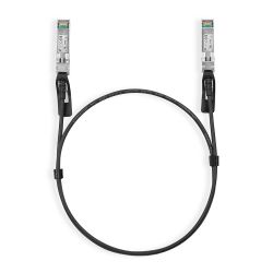 TP-LINK TL-SM5220-1M cable de fibra optica SFP+ DAC Negro