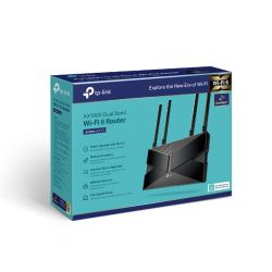 TP-LINK ARCHER AX23 wireless router Gigabit Ethernet Dual-band (2.4 GHz / 5 GHz) 5G Black
