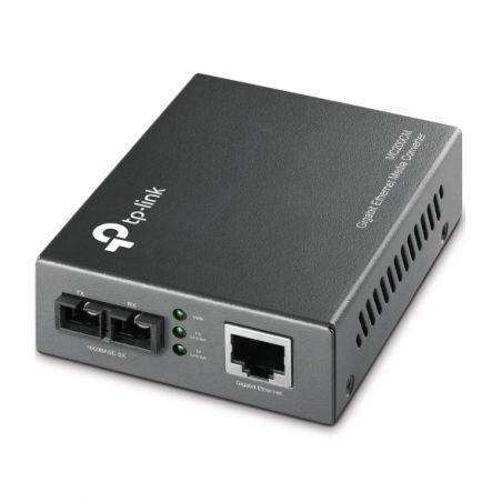 TP-LINK MC200CM convertisseur de support réseau 1000 Mbit/s 850 nm Multimode Noir