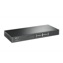 TP-LINK TL-SG1016 switch de rede Não-gerido Gigabit Ethernet (10/100/1000) 1U Preto