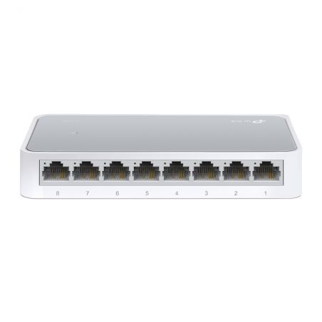 TP-LINK TL-SF1008D commutateur réseau Non-géré Fast Ethernet (10/100) Blanc