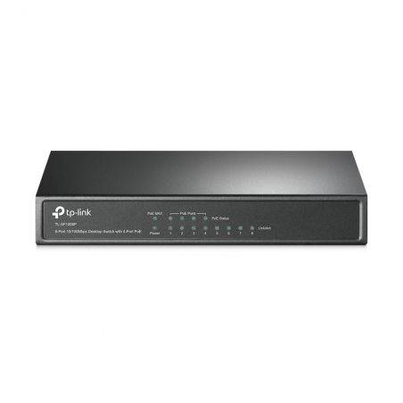 TP-LINK TL-SF1008P switch No administrado Fast Ethernet (10/100) Energía sobre Ethernet (PoE) Oliva