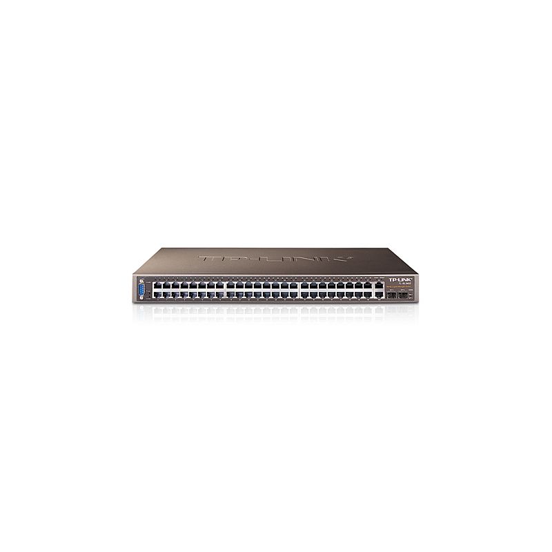 TP-LINK 48-Port 10/100Mbps + 4-Port Gigabit L2 Managed Switch Géré