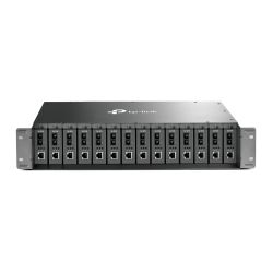 TP-LINK TL-MC1400 network equipment chassis Black