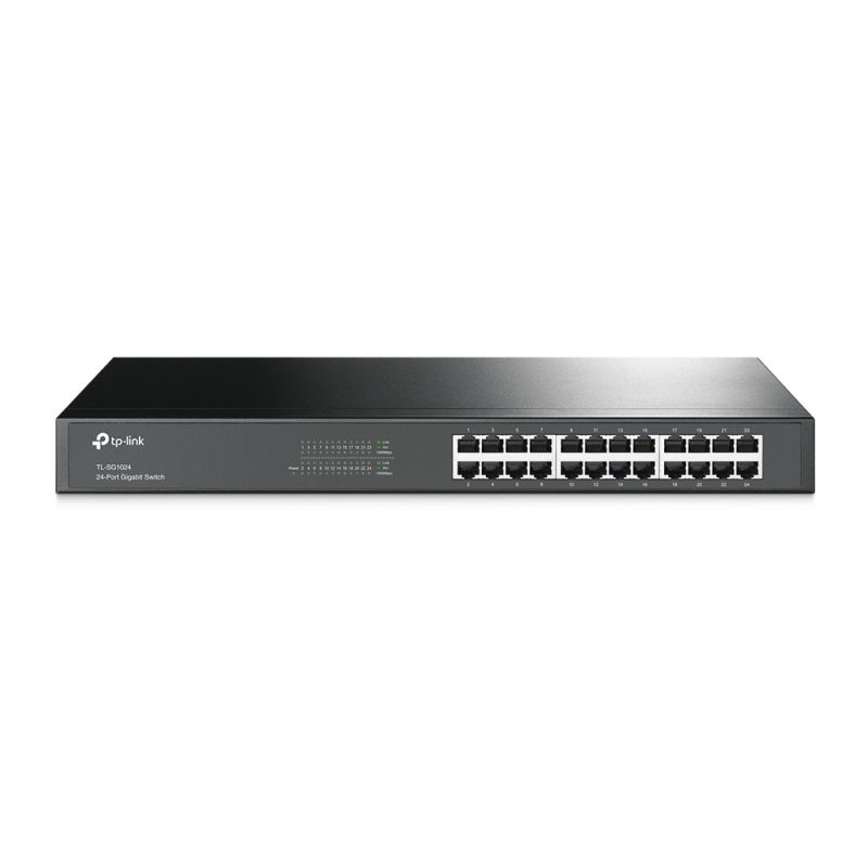 TP-LINK TL-SG1024 network switch Managed L2 Gigabit Ethernet (10/100/1000) Black
