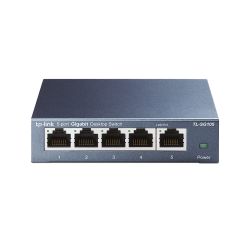 TP-LINK TL-SG105 switch de rede Não-gerido L2 Gigabit Ethernet (10/100/1000) Preto