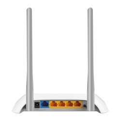 TP-LINK TL-WR840N router inalámbrico Ethernet rápido Banda única (2,4 GHz) Gris, Blanco