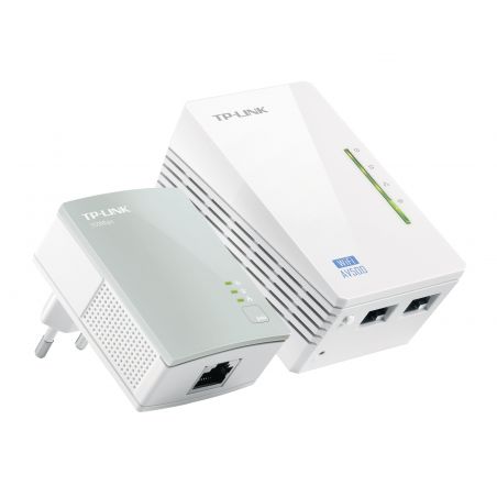 TP-LINK TL-WPA4220 KIT Adaptateur réseau CPL 300 Mbit/s Ethernet/LAN Wifi Blanc 1 pièce(s)