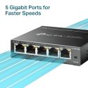 TP-LINK TL-SG105E commutateur réseau L2 Gigabit Ethernet (10/100/1000) Noir
