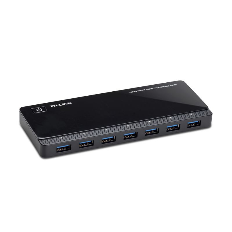 TP-LINK UH720 hub & concentrateur USB 3.2 Gen 1 (3.1 Gen 1) Micro-B 5000 Mbit/s Noir