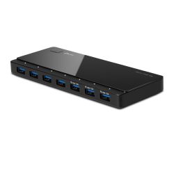 TP-LINK UH700 hub de interfaz USB 3.2 Gen 1 (3.1 Gen 1) Micro-B 5000 Mbit/s Negro