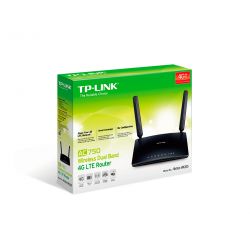 TP-LINK Archer MR200 router sem fios Fast Ethernet Dual-band (2,4 GHz / 5 GHz) 3G 4G Preto
