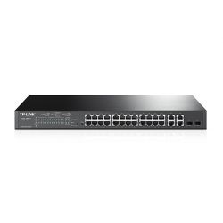 TP-LINK T1500-28PCT commutateur réseau Géré L2 Fast Ethernet (10/100) Connexion Ethernet, supportant l'alimentation…