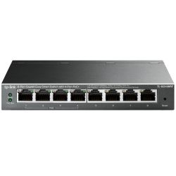 TP-LINK TL-SG108PE network switch Unmanaged Gigabit Ethernet (10/100/1000) Power over Ethernet (PoE) Black