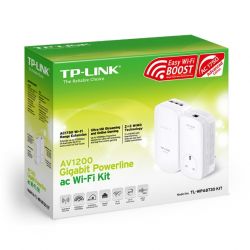 TP-LINK TL-WPA8730 KIT Adaptateur réseau CPL 1750 Mbit/s Ethernet/LAN Wifi Blanc 2 pièce(s)