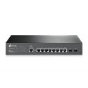 TP-LINK T2500G-10TS commutateur réseau Géré L2/L3/L4 Gigabit Ethernet (10/100/1000) 1U Noir