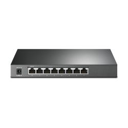 TP-LINK T1500G-8T switch de rede Gerido L2/L3/L4 Gigabit Ethernet (10/100/1000) Power over Ethernet (PoE) Preto
