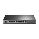 TP-LINK T1500G-8T switch Gestionado L2/L3/L4 Gigabit Ethernet (10/100/1000) Energía sobre Ethernet (PoE) Negro
