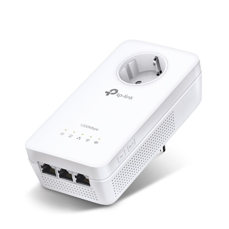 TP-LINK TL-WPA8630P PowerLine network adapter 1300 Mbit/s Ethernet LAN Wi-Fi White 1 pc(s)