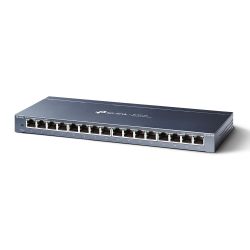 TP-LINK TL-SG116 switch de rede Não-gerido Gigabit Ethernet (10/100/1000) Preto