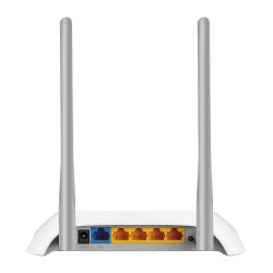 TP-LINK TL-WR850N router inalámbrico Ethernet rápido Banda única (2,4 GHz) 4G Gris, Blanco