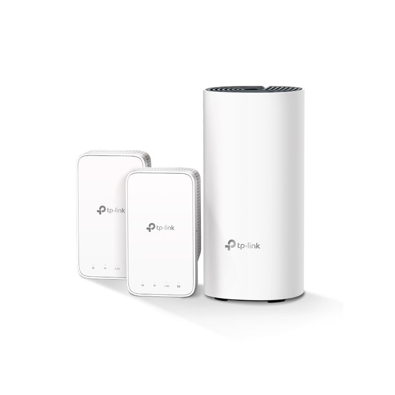 TP-LINK Deco M3 (3-pack) Dual-band (2,4 GHz / 5 GHz) Wi-Fi 5 (802.11ac) Branco 2 Interno